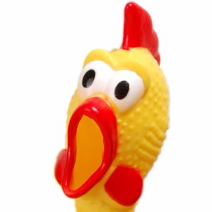 Hot-sale-Fashion-Screaming-PVC-Chicken-Fun-Play-Dog-Toys-Training-Squeaker-Sound-Chew-Shrieking-chicken